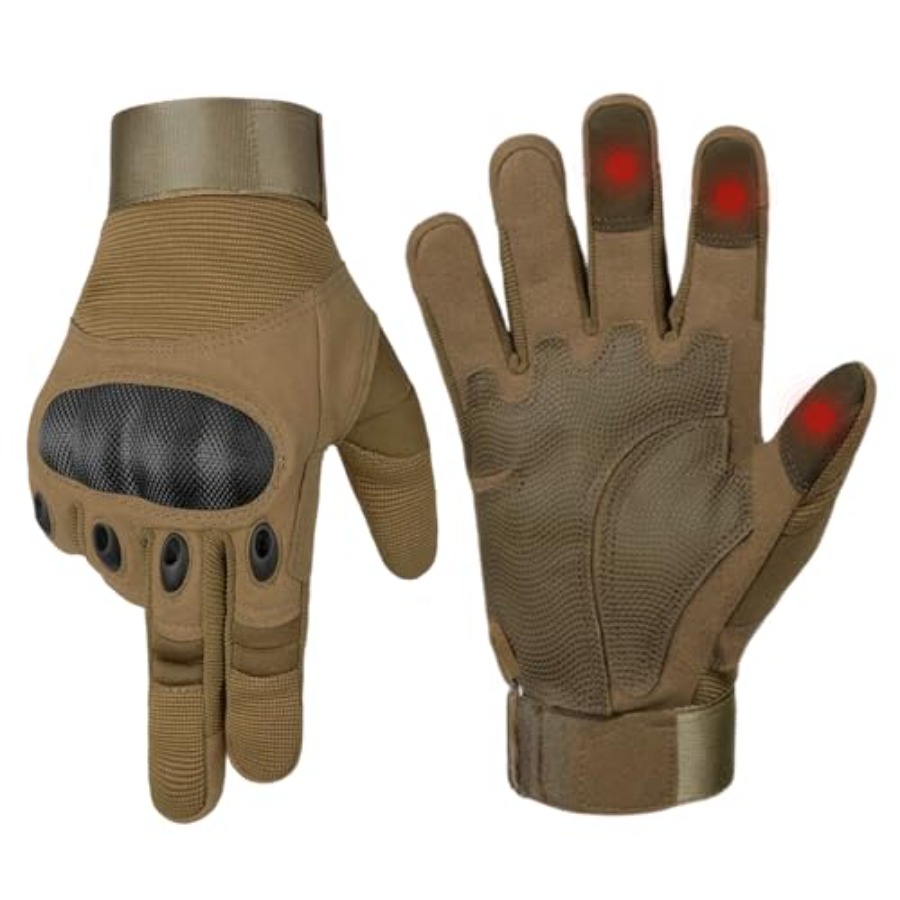 Cycling Gloves - 남성용 유틸리티 장갑, 터치스크린 팜 패드가