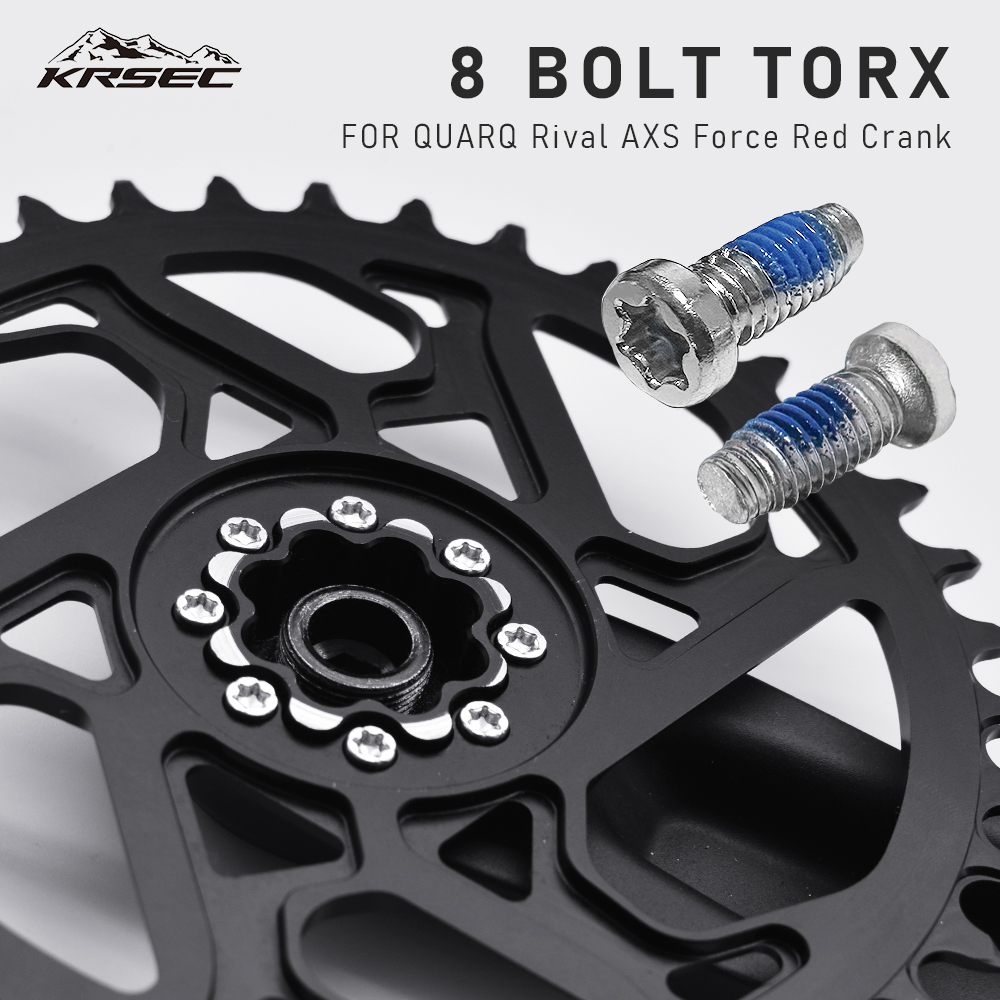 Cycling Gear Parts - KRSEC 1팩 T20 토르크 8볼트 합금강