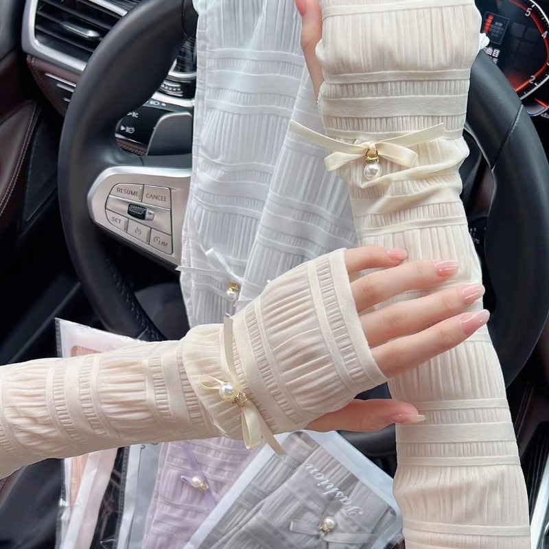 Cycling Gloves - 여성용 팔 워머 여름 자외선 차단