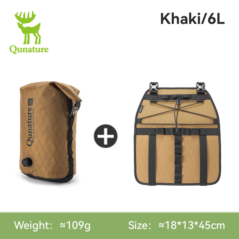 Cycling Gear Organizer Bag - Qunature 6/12L 바이크패킹: 경량 걸이형 방수