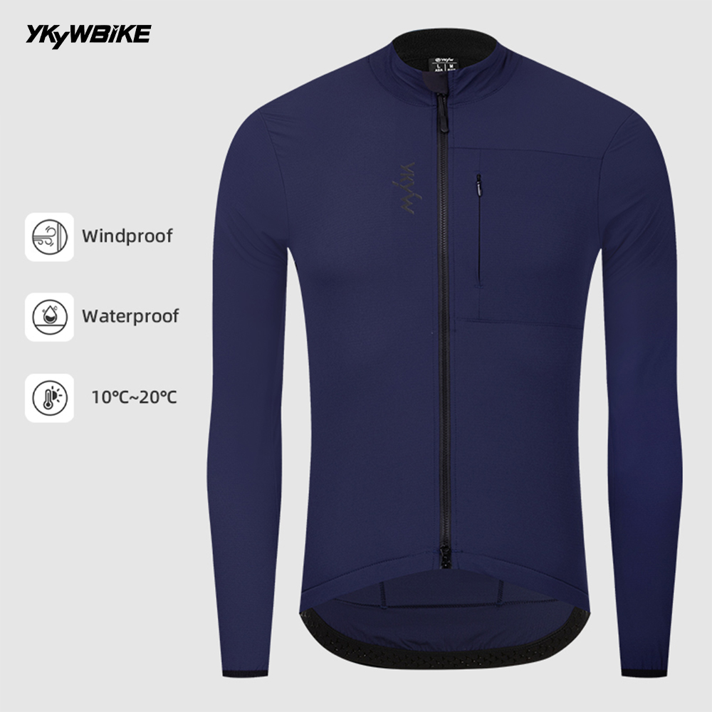 Ykyw Cycling Gear - YKYW 남성용 방수 방풍 긴 소매