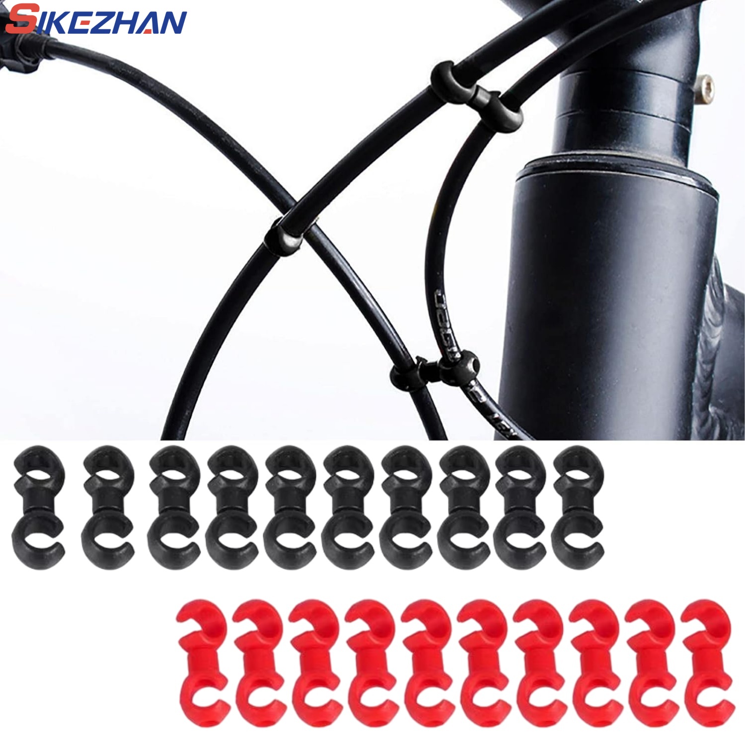 10 개/대 자전거 크로스 라인 클립 산악 도로 자전거 - Cycling Gear Parts 리뷰 및 가격
