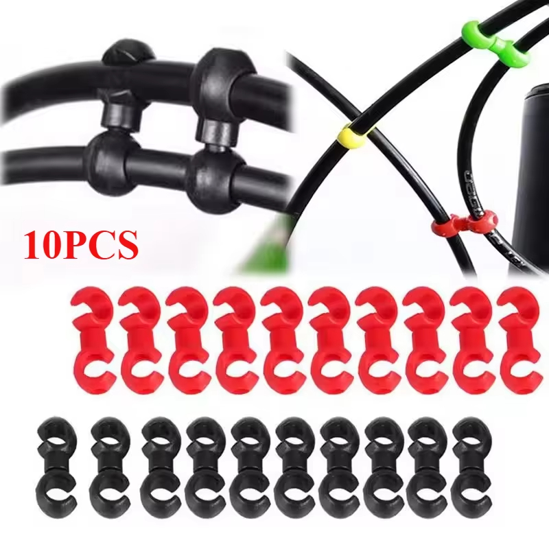 10 개/대 자전거 크로스 라인 클립 산악 도로 자전거 - Cycling Gear Parts 리뷰 및 가격