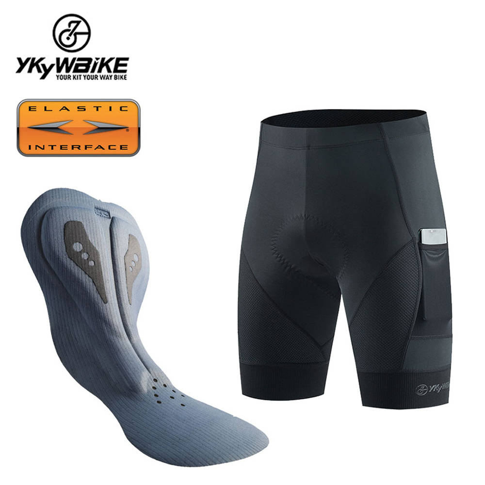 YKYW-탄성 인터페이스 패딩 자전거 반바지, 남성용  - Ykyw Cycling Gear 리뷰 및 가격