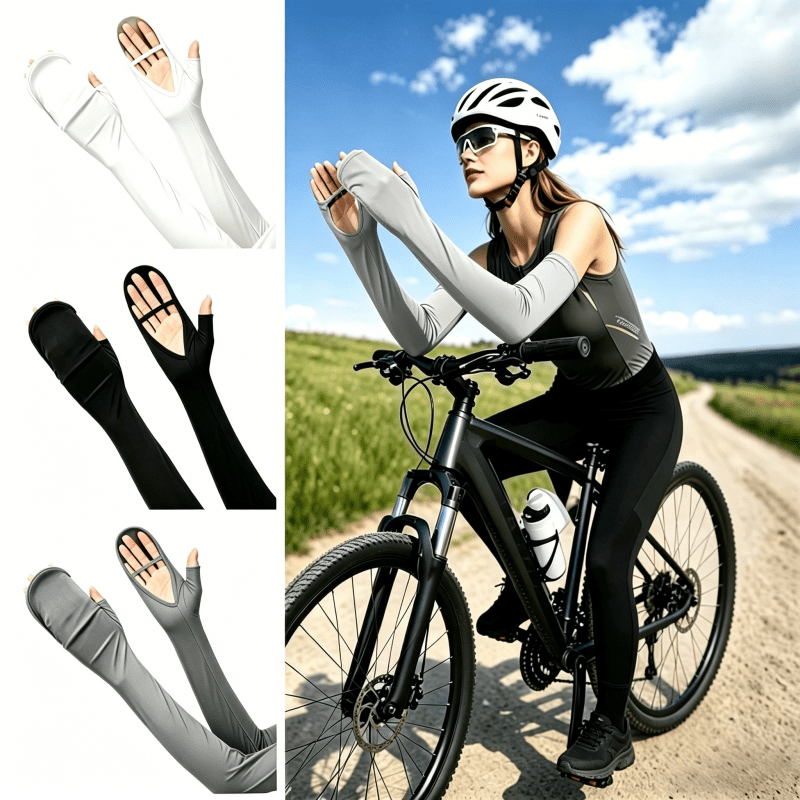 사이클링 및 운전용 아이스 센서티브 자외선 차단 장갑, - Cycling Gloves 리뷰 및 가격