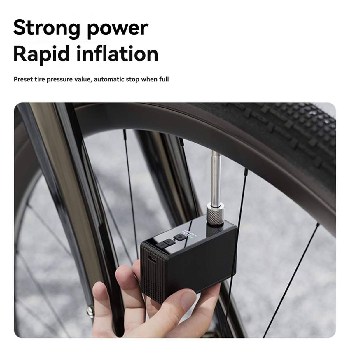 미니 전기 자동 공기 펌프 휴대용 디지털 인플레이터 - - Road Bike Tire 리뷰 및 가격