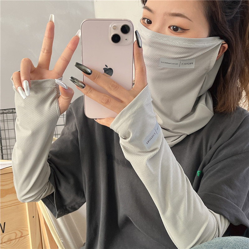 태양 UV 차단 팔 슬리브, 쿨링 아이스 실크 페이스  - Cycling Gloves 리뷰 및 가격