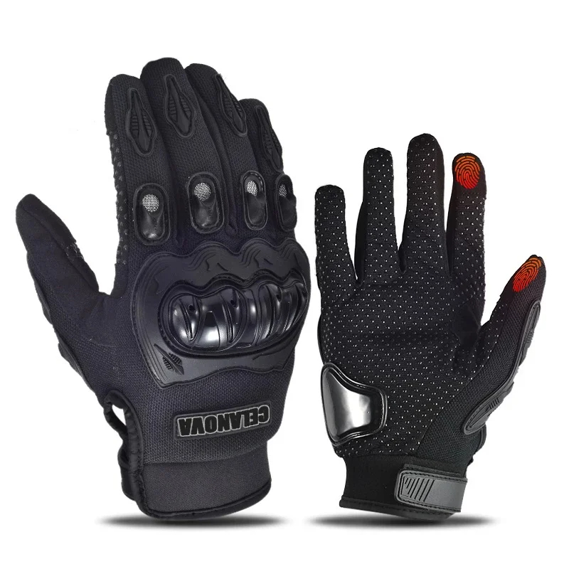 새로운 남성용 자전거 오토바이 장갑 하드 너클 터치 스 - Cycling Gloves 리뷰 및 가격