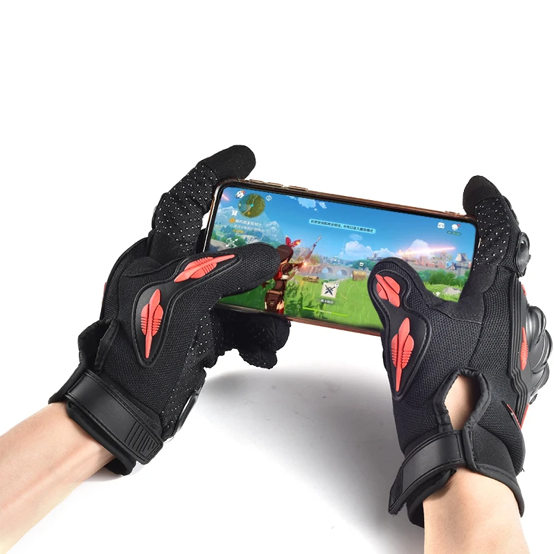 새로운 남성용 자전거 오토바이 장갑 하드 너클 터치 스 - Cycling Gloves 리뷰 및 가격