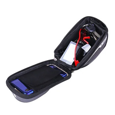 방수 터치스크린 자전거 핸들바 가방 (차양 커버 포함) - Cycling Gear Organizer Bag 리뷰 및 가격