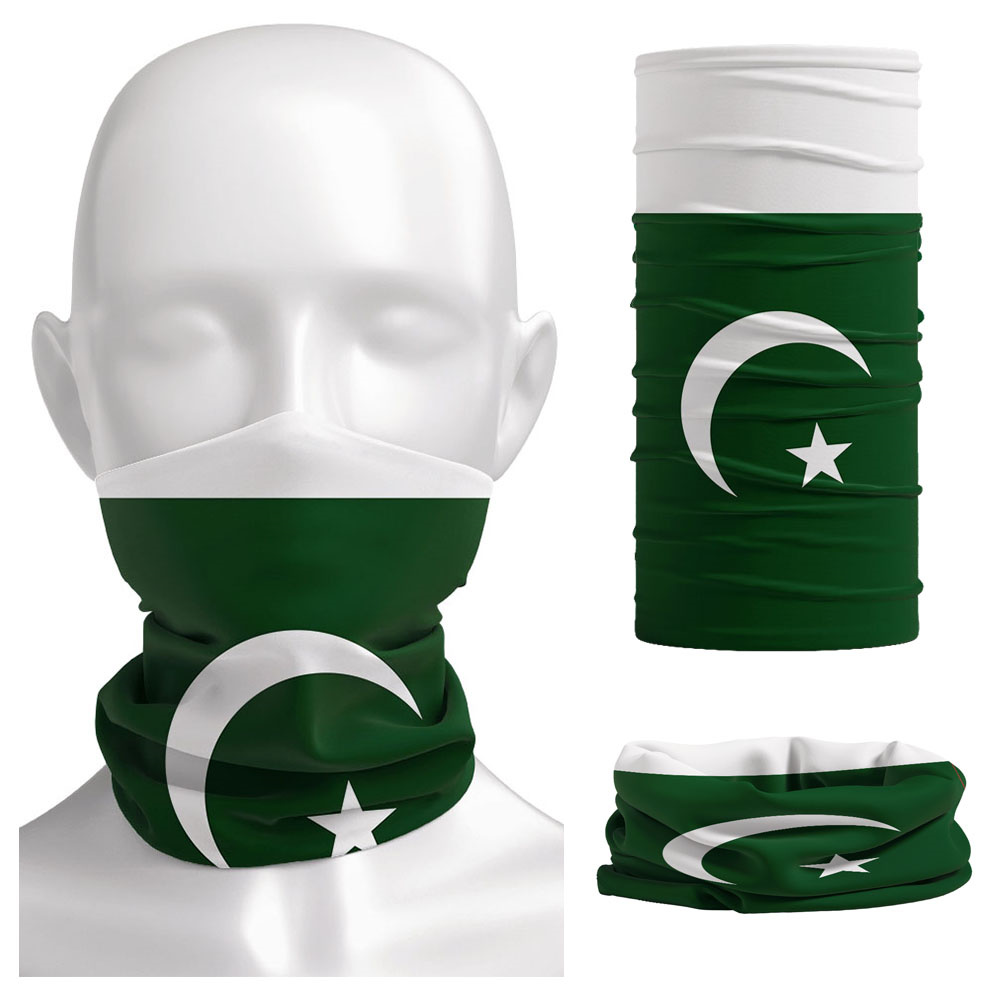 파키스탄 국기 반다나 목 커버, 야외 스포츠 바라클라바 - Cycling Gear Pakistan 리뷰 및 가격